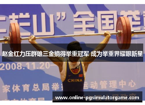 赵金红力压群雄三金摘得举重冠军 成为举重界耀眼新星