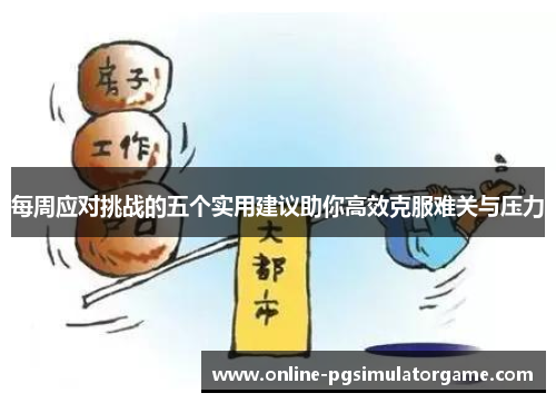 每周应对挑战的五个实用建议助你高效克服难关与压力