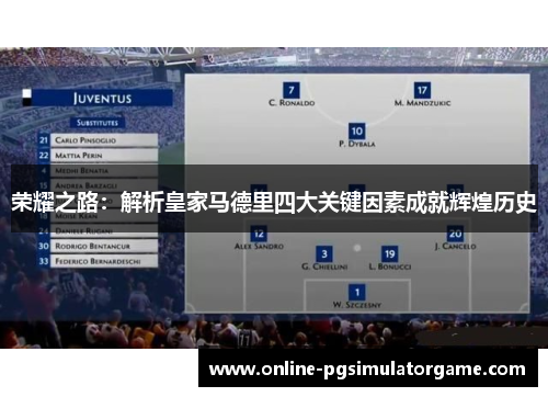 荣耀之路：解析皇家马德里四大关键因素成就辉煌历史