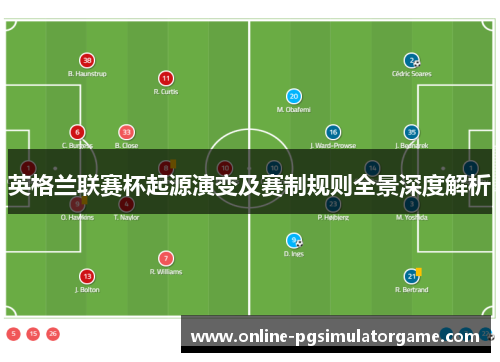 英格兰联赛杯起源演变及赛制规则全景深度解析